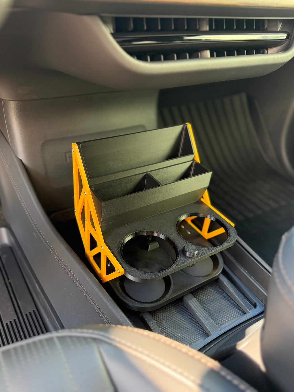 Sliding Center Floor Storage (V2) for Rivian R1T / R1S